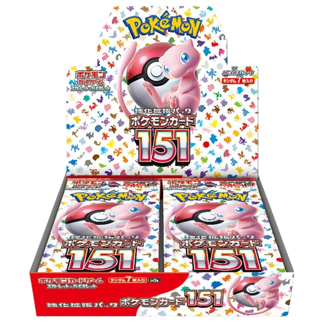 Japanese Pokémon Scarlet & Violet 151 Booster Box (Shrink Wrapped